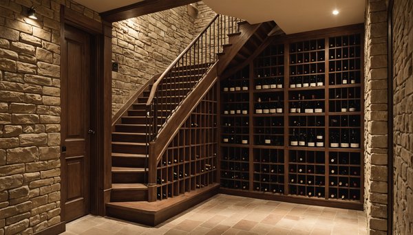 Cave à vin sous escalier : un atout pour vos intérieurs élégants